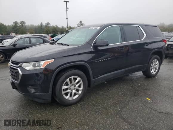 2018 Chevrolet Traverse LS с VIN 1GNERFKW3JJ241991, выставлен на аукционе Copart как лот 80624535 с пробегом 98 127 миль миль и Списание • Salvage title. История ставок и продаж доступна на DreamBid. Изображение 1.