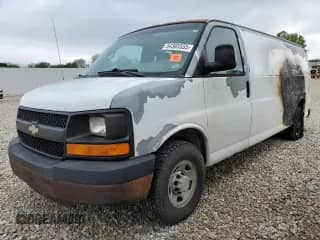 2007 Chevrolet Express Cargo с VIN 1GCGG29V471206169, выставлен на аукционе Copart как лот 54305555 с пробегом 318 324 миль миль и Списание • Salvage title. История ставок и продаж доступна на DreamBid. Изображение 1.