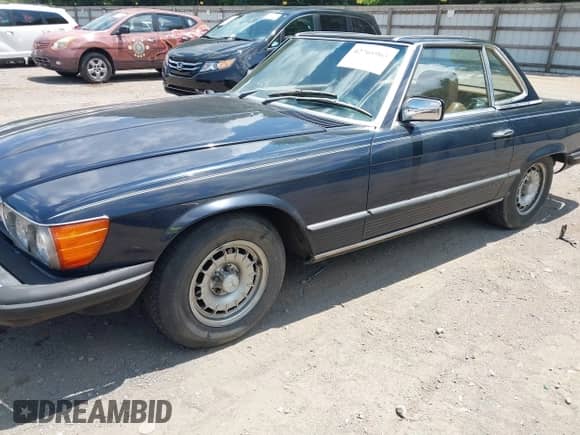 1982 Mercedes-Benz 380 SL with VIN WDBBA45A2CB018750, listed as a IAAI auction lot 42766963 with 99,089 mi miles and . Bid and sale history available at DreamBid. Image 2.
