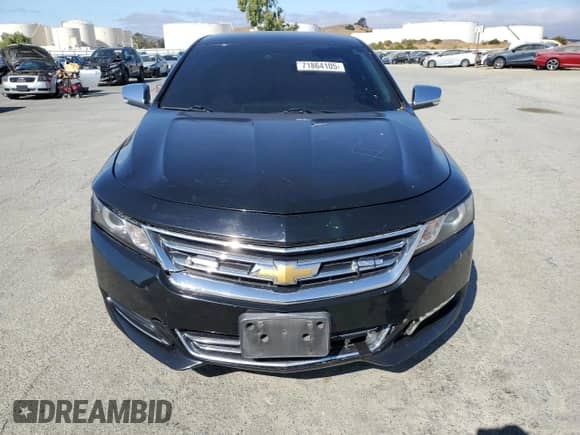 2015 Chevrolet Impala LTZ with VIN 2G1165S36F9106600, listed as a Copart auction lot 71864105 with 161,086 mi miles and Salvage title. Bid and sale history available at DreamBid. Image 5.
