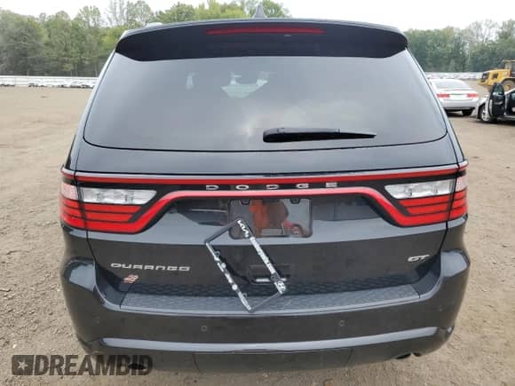 2022 Dodge Durango GT Plus with VIN 1C4RDJDGXNC184202, listed as a Copart auction lot 83937025 with 40,561 mi miles and Salvage title. Bid and sale history available at DreamBid. Image 6.