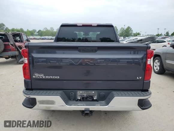 2022 Chevrolet Silverado 1500 LT with VIN 3GCUDDET7NG661852, listed as a Copart auction lot 60208825 with 49,091 mi miles and Salvage title. Bid and sale history available at DreamBid. Image 6.