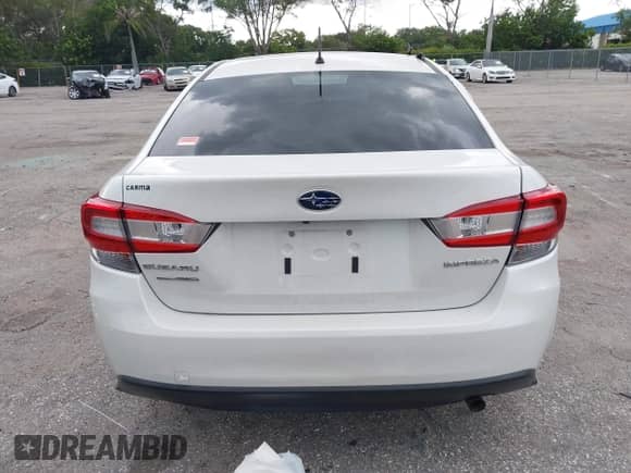 2021 Subaru Impreza with VIN 4S3GKAB64M3606261, listed as a IAAI auction lot 43054357 with 43,216 mi miles and . Bid and sale history available at DreamBid. Image 16.