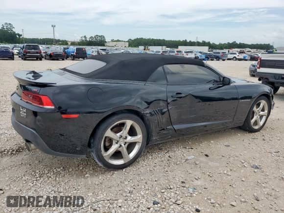 2015 Chevrolet Camaro LT с VIN 2G1FF3D34F9203849, выставлен на аукционе Copart как лот 69399975 с пробегом 165 516 миль миль и Чистый • Clean title. История ставок и продаж доступна на DreamBid. Изображение 3.