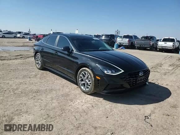 2022 Hyundai Sonata SEL with VIN KMHL64JA2NA216942, listed as a Copart auction lot 80838985 with 34,826 mi miles and Salvage title. Bid and sale history available at DreamBid. Image 14.