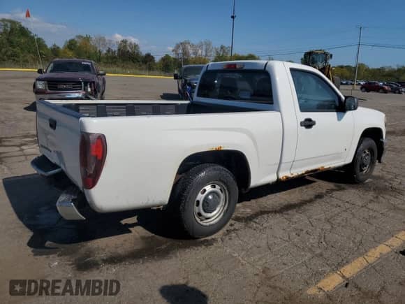 2008 Chevrolet Colorado Work Truck with VIN 1GCCS149588140760, listed as a Copart auction lot 80665135 with 260,864 mi miles and Salvage title. Bid and sale history available at DreamBid. Image 3.