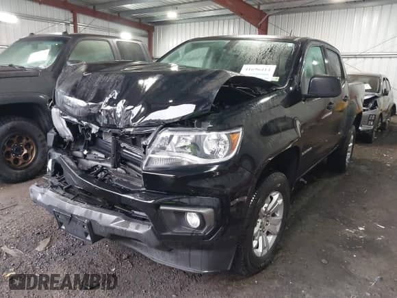 2022 Chevrolet Colorado 2WD LT z VIN 1GCGSCEA6N1320159, wystawiony jako IAAI lot #41696414 z przebiegiem 35 547 mil mil oraz . Historia ofert i sprzedaży dostępna na DreamBid. Obrazek 2.