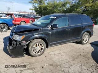 2014 Dodge Journey SXT z VIN 3C4PDDBG7ET251502, wystawiony jako Copart lot #85232204 z przebiegiem 158 756 mil mil oraz Szkoda całkowita • Salvage title. Historia ofert i sprzedaży dostępna na DreamBid. Obrazek 1.
