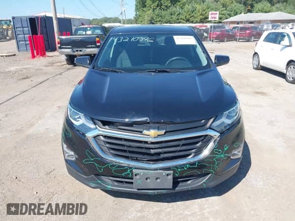 2020 Chevrolet Equinox LT с VIN 3GNAXJEV3LL169406, выставлен на аукционе IAAI как лот 43210396 с пробегом 52 958 миль миль и . История ставок и продаж доступна на DreamBid. Изображение 12.