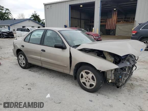 2001 Chevrolet Cavalier LS with VIN 1G1JF524717167215, listed as a Copart auction lot 57155795 with 129,208 mi miles and Salvage title. Bid and sale history available at DreamBid. Image 4.