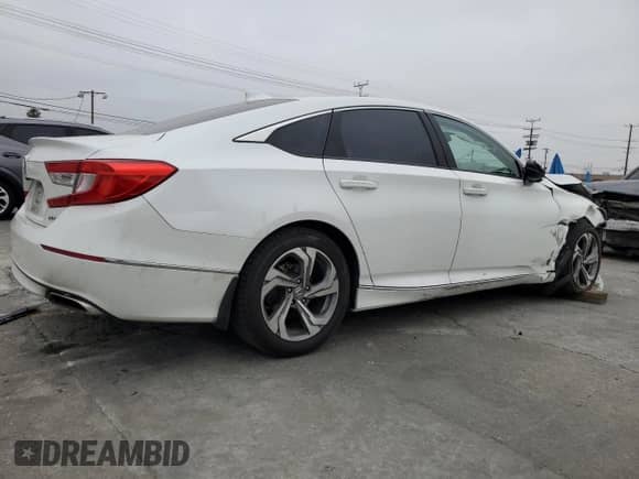 2018 Honda Accord EX-L с VIN 1HGCV2F58JA033113, выставлен на аукционе Copart как лот 60054785 с пробегом 64 470 миль миль и Списание • Salvage title. История ставок и продаж доступна на DreamBid. Изображение 3.