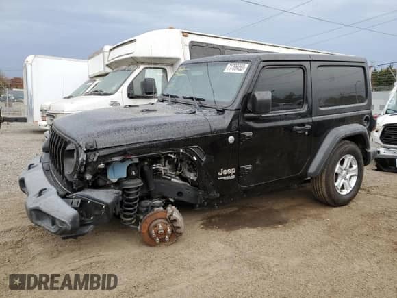 2019 Jeep Wrangler Sport S z VIN 1C4GJXANXKW538445, wystawiony jako Copart lot #71766453 z przebiegiem 50 043 mil mil oraz . Historia ofert i sprzedaży dostępna na DreamBid. Obrazek 1.