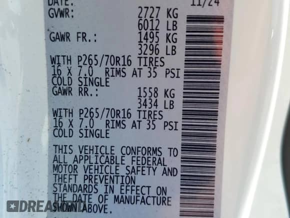 2025 Nissan Frontier S с VIN 1N6ED1CL2SN621586, выставлен на аукционе Copart как лот 71224535 с пробегом 2 549 миль миль и Чистый • Clean title. История ставок и продаж доступна на DreamBid. Изображение 12.