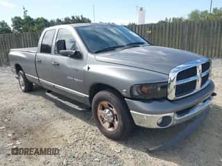 2005 Dodge 2500 SLT with VIN 3D7KR28C75G754465, listed as a IAAI auction lot 43090555 with 146,898 mi miles and . Bid and sale history available at DreamBid. Image 1.