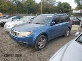 2009 Subaru Forester X with VIN JF2SH63689H796906, listed as a Copart auction lot 87046835 with Not provided miles and Salvage title. Bid and sale history available at DreamBid. Image 1.
