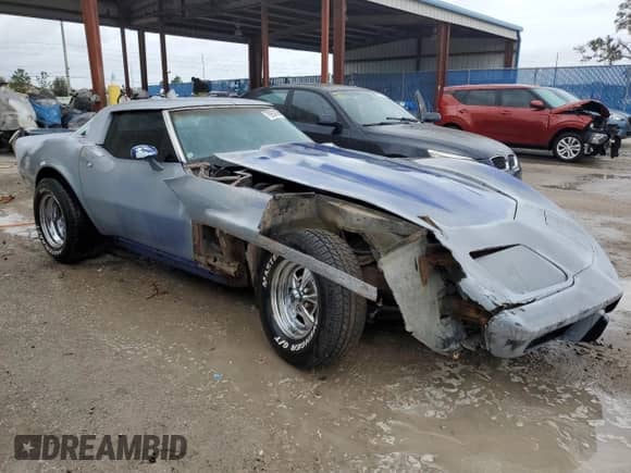 1979 Chevrolet Corvette с VIN 1Z8789S417643, выставлен на аукционе Copart как лот 79934384 с пробегом 48 973 миль миль и Списание • Salvage title. История ставок и продаж доступна на DreamBid. Изображение 4.