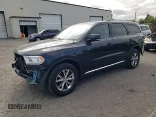 2016 Dodge Durango Limited with VIN 1C4RDJDG9GC442180, listed as a Copart auction lot 72001425 with 131,431 mi miles and Salvage title. Bid and sale history available at DreamBid. Image 1.