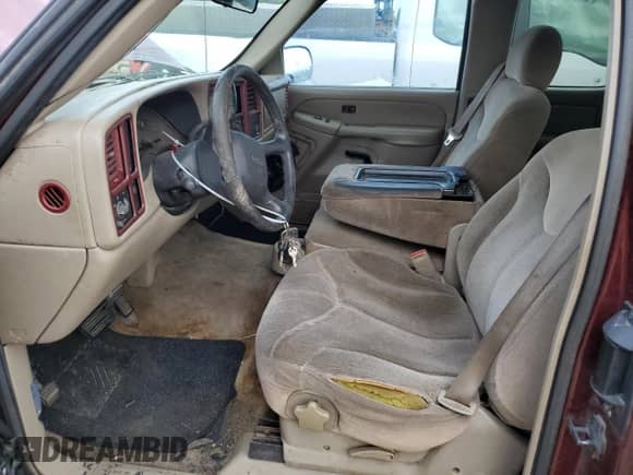 2001 GMC Sierra 1500 SLE z VIN 2GTEC19T811143753, wystawiony jako Copart lot #60668015 z przebiegiem 354 810 mil mil oraz Szkoda całkowita • Salvage title. Historia ofert i sprzedaży dostępna na DreamBid. Obrazek 7.