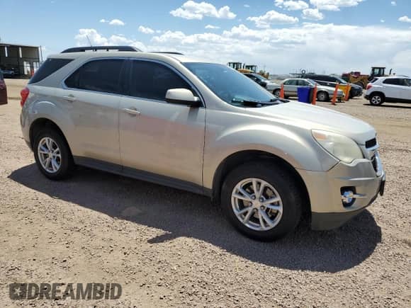 2011 Chevrolet Equinox 1LT with VIN 2CNFLEE53B6252009, listed as a Copart auction lot 63827865 with 193,206 mi miles and Salvage title. Bid and sale history available at DreamBid. Image 4.