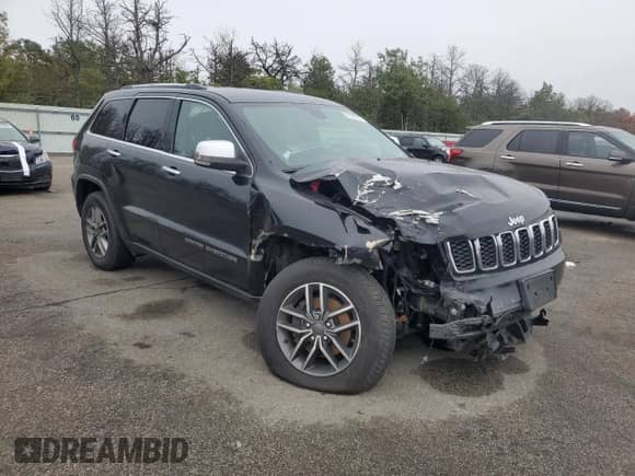 2019 Jeep Grand Cherokee Limited with VIN 1C4RJFBG2KC704073, listed as a Copart auction lot 81078495 with 89,800 mi miles and Salvage title. Bid and sale history available at DreamBid. Image 4.