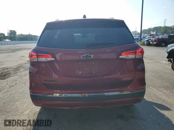 2022 Chevrolet Equinox RS с VIN 2GNAXWEV7N6108631, выставлен на аукционе Copart как лот 67931525 с пробегом 44 298 миль миль и Списание • Salvage title. История ставок и продаж доступна на DreamBid. Изображение 6.