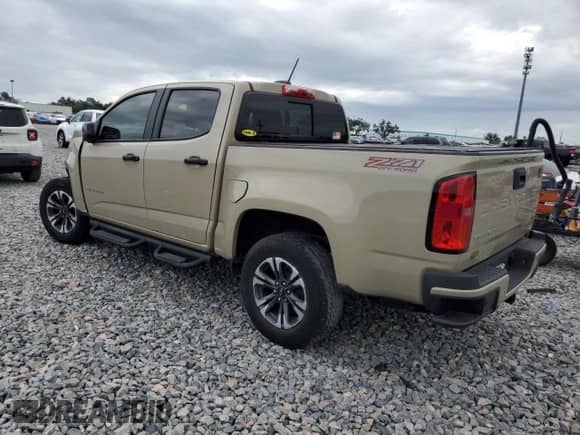 2022 Chevrolet Colorado 4WD Z71 с VIN 1GCGTDEN9N1132452, выставлен на аукционе Copart как лот 89931555 с пробегом Не указан миль и На запчасти • Non repairable. История ставок и продаж доступна на DreamBid. Изображение 2.