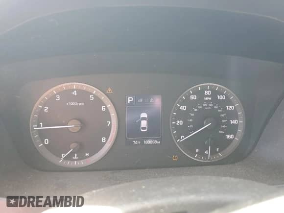 2016 Hyundai Sonata SE с VIN 5NPE24AF9GH423263, выставлен на аукционе Copart как лот 84968805 с пробегом 103 893 миль миль и Списание • Salvage title. История ставок и продаж доступна на DreamBid. Изображение 9.