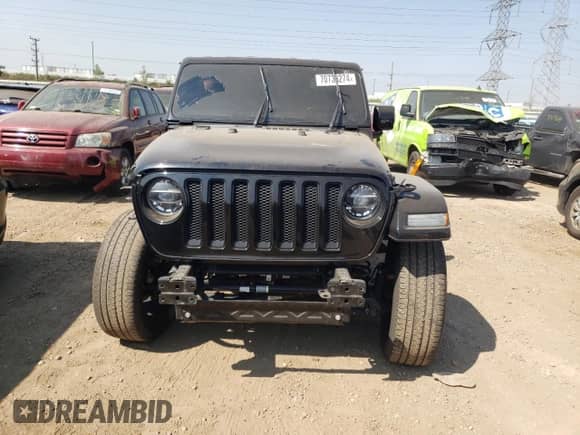 2021 Jeep Wrangler Unlimited Sahara High Altitude with VIN 1C4HJXEG9MW518111, listed as a Copart auction lot 70733274 with 54,947 mi miles and Salvage title. Bid and sale history available at DreamBid. Image 5.
