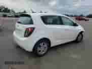 2012 Chevrolet Sonic LT with VIN 1G1JC6SH1C4135897, listed as a Copart auction lot 81204685 with 164,944 mi miles and Salvage title. Bid and sale history available at DreamBid. Image 3.