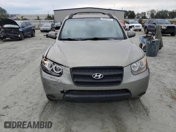 2008 Hyundai Santa Fe GLS with VIN 5NMSG13D58H185215, listed as a Copart auction lot 80638145 with 202,701 mi miles and Salvage title. Bid and sale history available at DreamBid. Image 5.