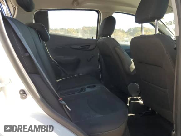 2017 Chevrolet Spark LS with VIN KL8CA6SA5HC747406, listed as a Copart auction lot 85342525 with 53,688 mi miles and Salvage title. Bid and sale history available at DreamBid. Image 10.