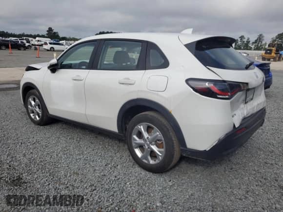 2023 Honda HR-V LX with VIN 3CZRZ1H39PM742237, listed as a Copart auction lot 64415935 with 30,106 mi miles and Salvage title. Bid and sale history available at DreamBid. Image 2.