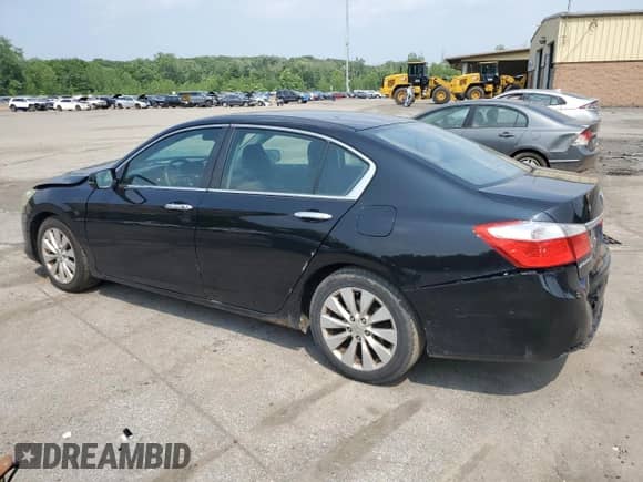 2013 Honda Accord EX z VIN 1HGCR2F7XDA259745, wystawiony jako Copart lot #60664855 z przebiegiem 245 670 mil mil oraz Szkoda całkowita • Salvage title. Historia ofert i sprzedaży dostępna na DreamBid. Obrazek 2.