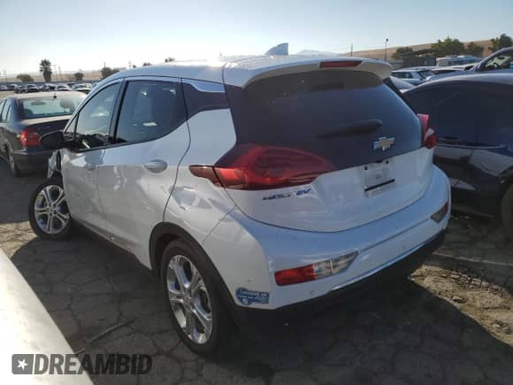 2021 Chevrolet Bolt EV LT z VIN 1G1FY6S09M4110331, wystawiony jako Copart lot #70226203 z przebiegiem 25 772 mil mil oraz . Historia ofert i sprzedaży dostępna na DreamBid. Obrazek 2.