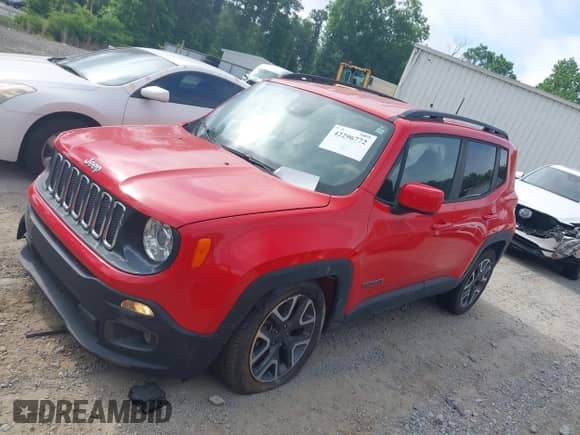 2018 Jeep Renegade Latitude with VIN ZACCJABB3JPG91146, listed as a IAAI auction lot 42296772 with 96,469 mi miles and . Bid and sale history available at DreamBid. Image 14.