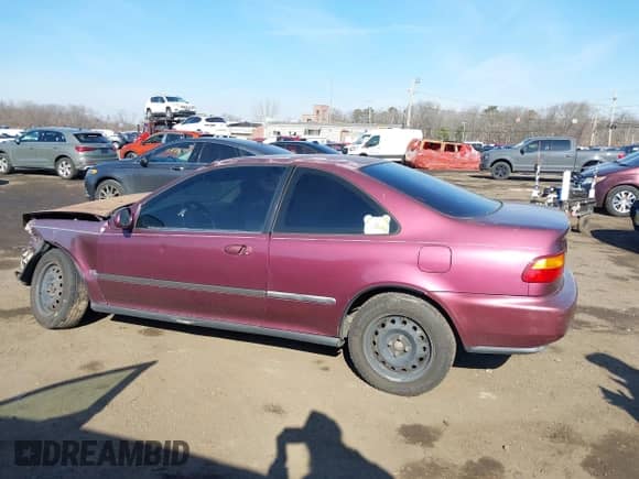 1994 Honda Civic with VIN 2HGEJ1232RH525345, listed as a IAAI auction lot 41646722 with 186,326 mi miles and . Bid and sale history available at DreamBid. Image 14.