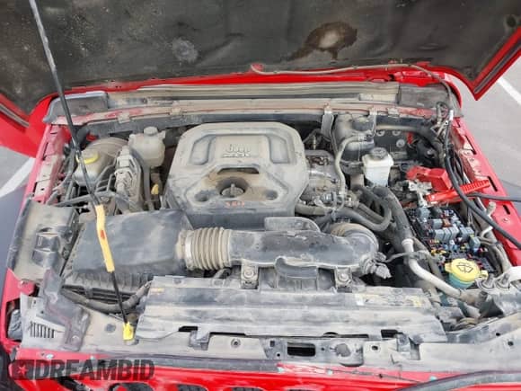 2022 Jeep Wrangler Unlimited Sport with VIN 1C4HJXKN6NW149177, listed as a IAAI auction lot 41509598 with 104,609 mi miles and . Bid and sale history available at DreamBid. Image 10.