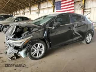 2018 Chevrolet Cruze LT with VIN 3G1BE6SMXJS607555, listed as a Copart auction lot 68212135 with 133,670 mi miles and Salvage title. Bid and sale history available at DreamBid. Image 1.