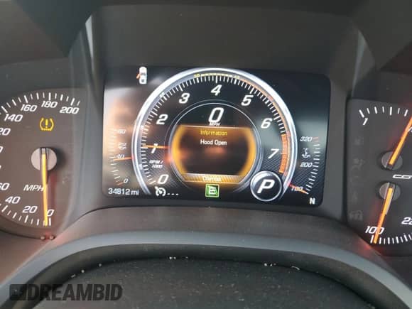 2017 Chevrolet Corvette 2LT с VIN 1G1YD2D79H5120543, выставлен на аукционе Copart как лот 52300175 с пробегом 34 812 миль миль и Чистый • Clean title. История ставок и продаж доступна на DreamBid. Изображение 9.