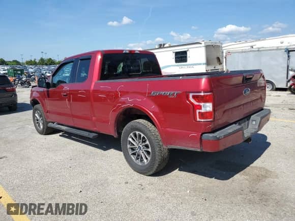 2018 Ford F-150 XL with VIN 1FTFX1E58JKD88813, listed as a Copart auction lot 70190515 with Not provided miles and Salvage title. Bid and sale history available at DreamBid. Image 2.