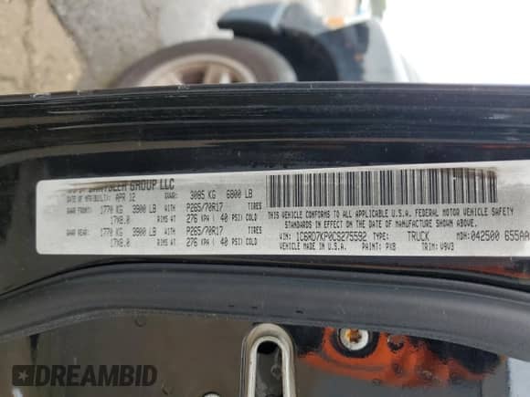 2012 Ram 1500 Tradesman с VIN 1C6RD7KP0CS275592, выставлен на аукционе Copart как лот 90063625 с пробегом 147 176 миль миль и Чистый • Clean title. История ставок и продаж доступна на DreamBid. Изображение 12.