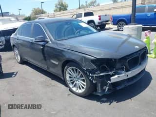 2013 BMW 7 Series 750Li xDrive with VIN WBAYF8C57DD140615, listed as a IAAI auction lot 42688224 with 150,496 mi miles and . Bid and sale history available at DreamBid. Image 1.