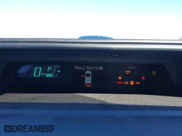 2013 Toyota Prius Three with VIN JTDKDTB32D1037041, listed as a IAAI auction lot 43401357 with 117,651 mi miles and . Bid and sale history available at DreamBid. Image 7.