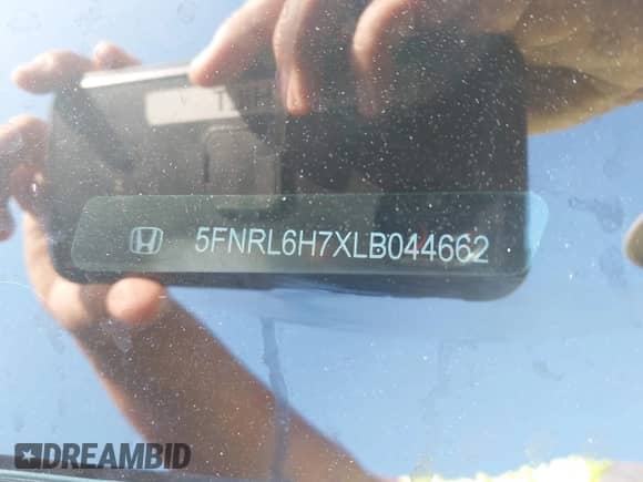 2020 Honda Odyssey EX-L с VIN 5FNRL6H7XLB044662, выставлен на аукционе IAAI как лот 43226321 с пробегом 22 416 миль миль и . История ставок и продаж доступна на DreamBid. Изображение 9.