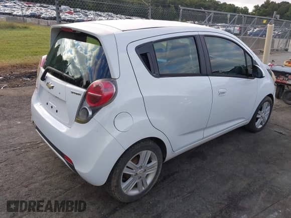 2013 Chevrolet Spark LS with VIN KL8CB6S91DC587294, listed as a IAAI auction lot 43198825 with 115,241 mi miles and . Bid and sale history available at DreamBid. Image 4.
