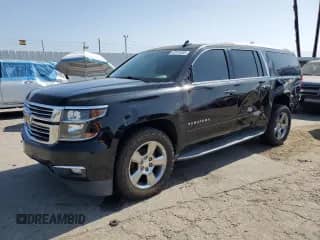 2017 Chevrolet Suburban Premier с VIN 1GNSCJKC8HR226797, выставлен на аукционе Copart как лот 62874585 с пробегом 150 994 миль миль и Списание • Salvage title. История ставок и продаж доступна на DreamBid. Изображение 1.
