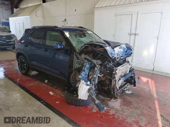 2021 Chevrolet TrailBlazer LT with VIN KL79MPS23MB009477, listed as a Copart auction lot 80962675 with Not provided miles and Clean title. Bid and sale history available at DreamBid. Image 4.
