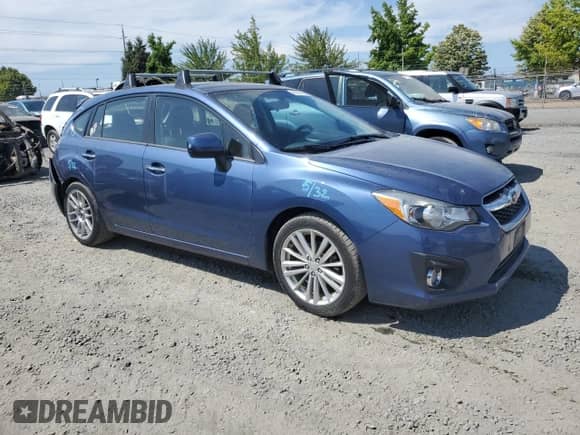 2013 Subaru Impreza Limited with VIN JF1GPAH69D2897392, listed as a Copart auction lot 65558845 with 108,847 mi miles and Salvage title. Bid and sale history available at DreamBid. Image 4.