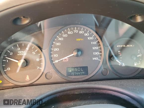 2004 Chevrolet Malibu Maxx LS with VIN 1G1ZT62854F169785, listed as a Copart auction lot 60893425 with 197,447 mi miles and Clean title. Bid and sale history available at DreamBid. Image 9.
