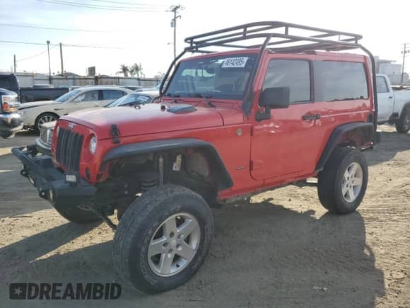 2018 Jeep Wrangler Sahara с VIN 1C4AJWBGXJL937095, выставлен на аукционе Copart как лот 46142495 с пробегом 34 408 миль миль и Списание • Salvage title. История ставок и продаж доступна на DreamBid. Изображение 1.
